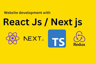 be your next js developer to create next js app with tailwindcss