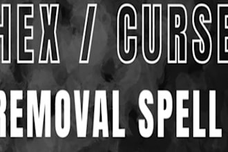 cast a powerful hex , curse removal spell