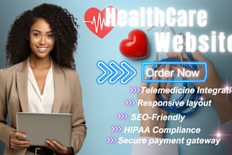 healthcare dental medical therapy website health care redesign landing page
