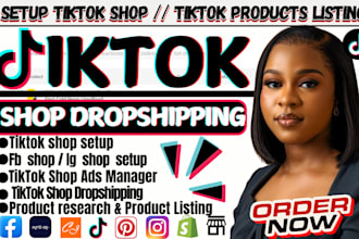 fix tiktok shop setup tiktok shop, tiktok shop dropshipping marketing tiktok ads
