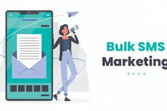send bulk SMS worldwide, text message marketing with klaviyo