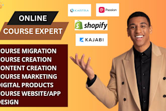 migrate your online course to shopify, passion io, kajabi, gohighlevel, skool