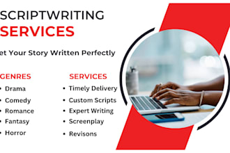 write engaging scripts for films, tv shows, and videos