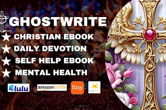 ghostwrite self help book daily devotion christian ebook ghostwriter kdp ebook