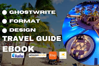 ghostwrite kdp travel guide ebook design travel guide ebook travel article kdp