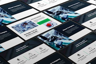 design medical presentation, scientific research, health care presentation ppt