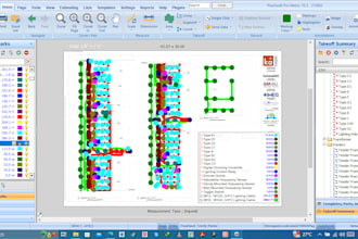 do electrical take off and cost estimation