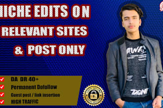 do niche edits curated link insertion via blogger outreach