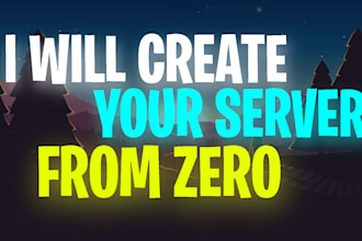 make your professional minecraft server from 0