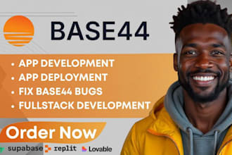 build base44 replit base44 base44 bug fixing base44 web app base44 expert