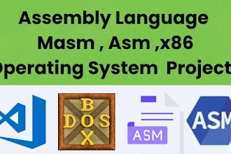 do masm, x86 assembly language projects and operating system projects