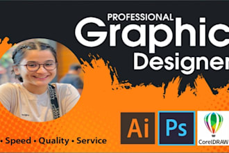 be creative graphic designer for logo, flyers, coreldraw