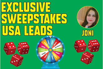 generate first hits exclusive sweepstakes leads