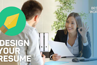 be your professional designer and CV maker