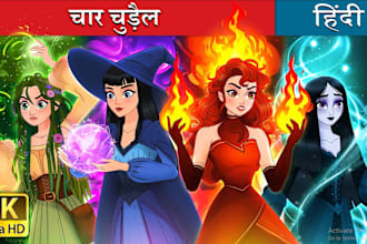 make amazing and attractive cartoon thumbnails for youtube