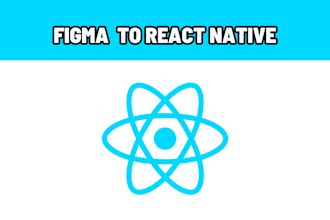 redesign, copy clone mobile app using react native