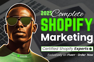do ecommerce shopify marketing, dropshipping store marketing, shopify promotion