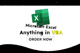 do microsoft excel, google spreadsheet formulas macro vba fast automation