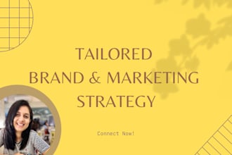 create a brand strategy for your product or service launch