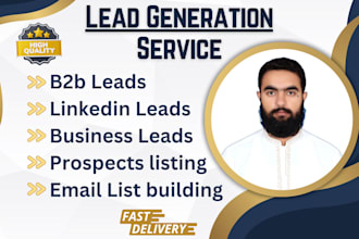 find linkedin leads, email list building, and research contact list info