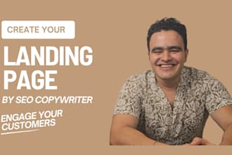 create your landing page in arabic and english