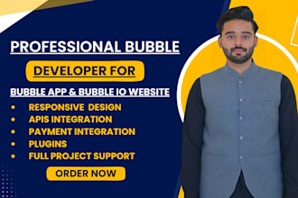 be your professional bubble developer to build bubble app and bubble io website
