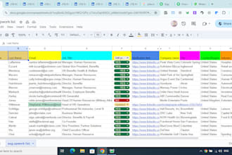 build cold calling and cold emailing list