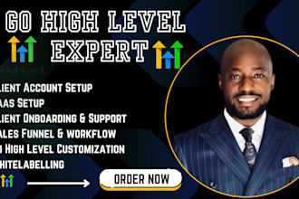 build, customize, manage your gohighlevel real estate saas , crm, account setup