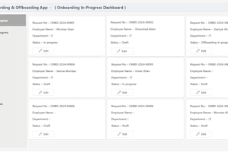 create employee onboarding and offboarding app using powerapps