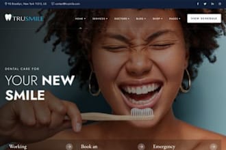 design medical spa website, aesthetics website, weight loss website