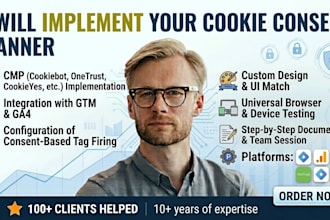 implement your cookie consent banner