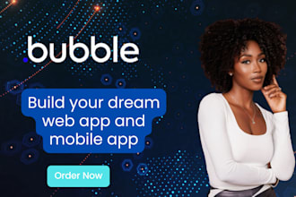build professional marketplace webapp saas mobile app custom app using bubble io