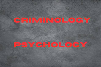 do research on psychology and criminology