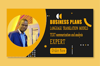 develop strategic business plans for startups and vc funding