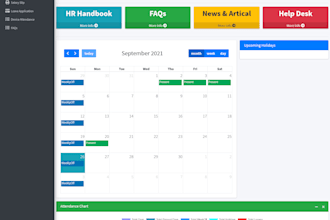 provide basic hrm attendance, payroll, leave, app