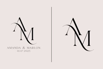 design a wedding monogram