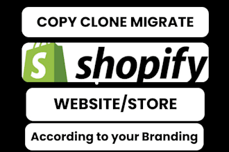 duplicate clone copy shopify store design