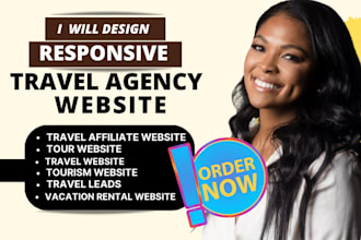 design travel agency website travel tour website travel sales funnel