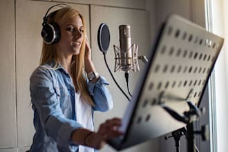 produce a custom song podcast outro music intro music radio jingle song