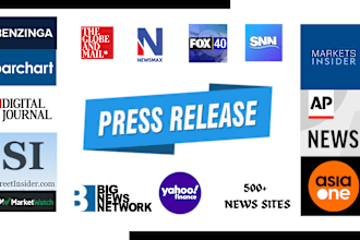 publish your press release on yahoo finance