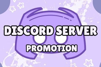 do discord server promotion, discord server management, discord mass dm,