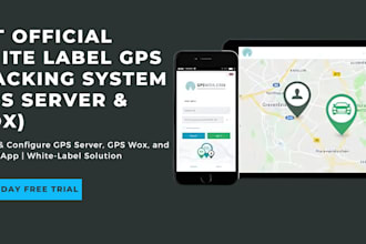 install white label traccer gps server and gps wox installation with mobile app