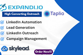 do linkedin automation outreach on expandi skylead and dripify, ghl and hubspot