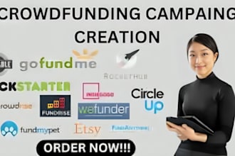 create crowdfunding campaign kickstarter indiegogo gofundme promotion to backers