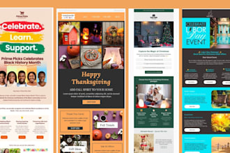design an editable canva newsletter, canva email template for your company