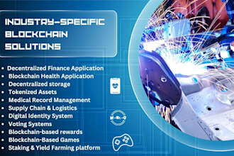 develop custom blockchain solutions on evm, solana, bitcoin