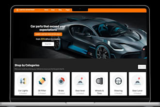 auto part shopify store auto part store automotive store automobile website