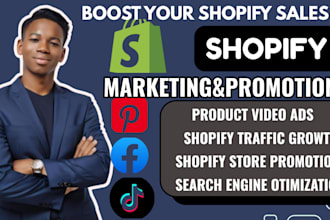 do shopify marketing , shopify promotion, shopify SEO to boost shopify sales