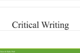 write a book summary, chapter summary, book reports, critical analysis