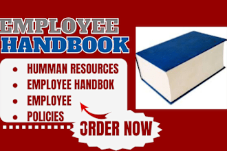 hr company booklet employee handbook, training guide developmental plan handbook